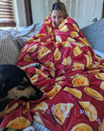 Pierogi Throw Blanket